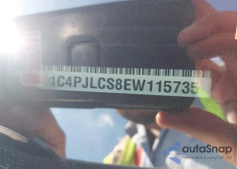 2014 Jeep Cherokee Latitude from USA, damaged, VIN 1C4PJLCS8EW115735